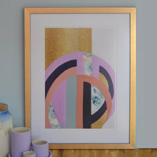 Load image into Gallery viewer, Abstract Art Print Ensō. Bespoke for any gallery wall, the perfect piece to link your home&#39;s colour palette. £79
