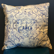 Load image into Gallery viewer, LUXURY LINEN FORTUNE CUSHION
